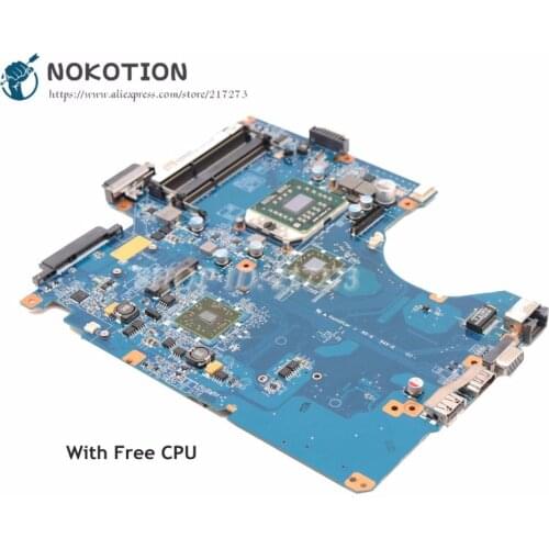 NOKOTION For Sony VAIO VPCEE Series System Laptop Motherboard DA0NE7MB6D0 DA0NE7MB6E0 A1784741A Free CPU