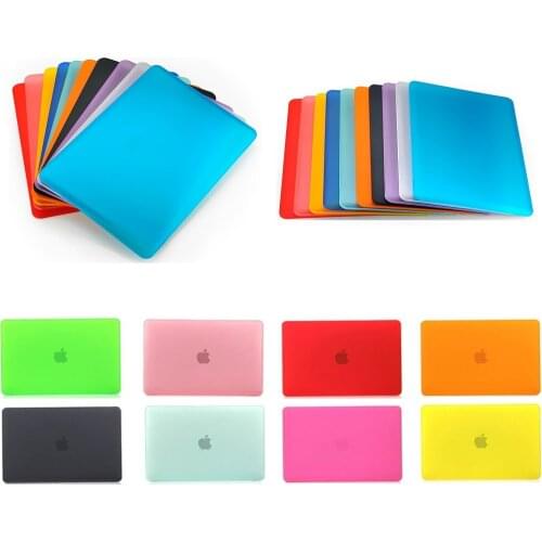 Matte Crystal Transparent Clear Case For Mac book Air Pro Retina 11 12 13 15 16 Touch Bar 2019 A2141 A2159 New Air 13 A1932 Case