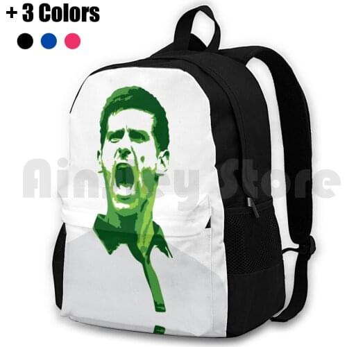 Novak Djokovic Outdoor Hiking Backpack Riding Climbing Sports Bag Novak Djokovic Tennis Tennis Racket Net Grass Court Clay