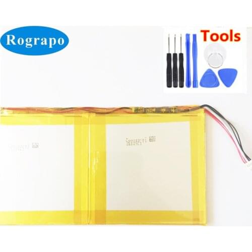 New 3.7V 9000mAh Replacement Battery For Onda V989 V975I V975W Tablet PC 5-Wire Plug 9.7inch Accumulator Batteries+tools