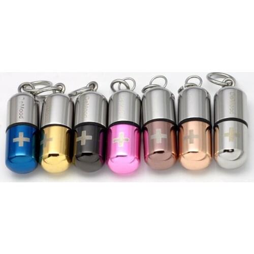 Prolocutor de mood save pills necklace poison lovers titanium steel necklace Pendant Corss
