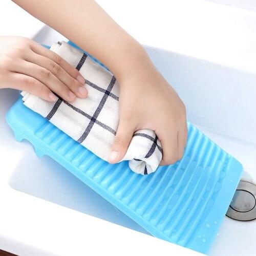 Plastic Washboard Antislip Thicken Washing Board Clothes Cleaning For Laundry SUB Sale
