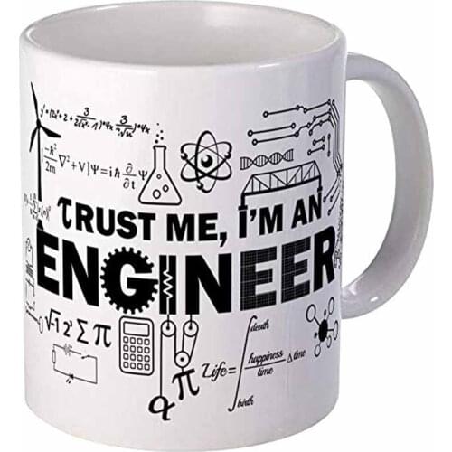Trust Me I'm An Engineer Mugs Unique Coffee Mug, Coffee Cup