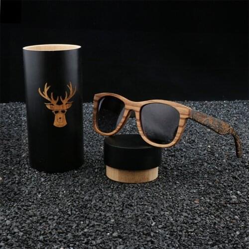 Natural Bamboo Glasses Women 2021 Fashion Handmade Carved Mens Sunglasses Original Classic UV 400 Trend Polarized