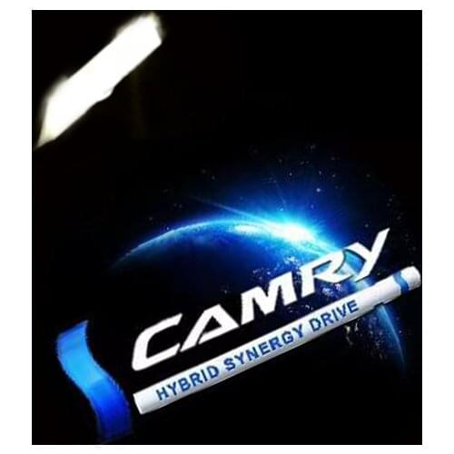 2PC LED Luces Courtesy Lamp For Camry 2006-2021 Car Door Welcome Light Logo Emblem Laser Projector Auto Interior Atmosphere Lamp