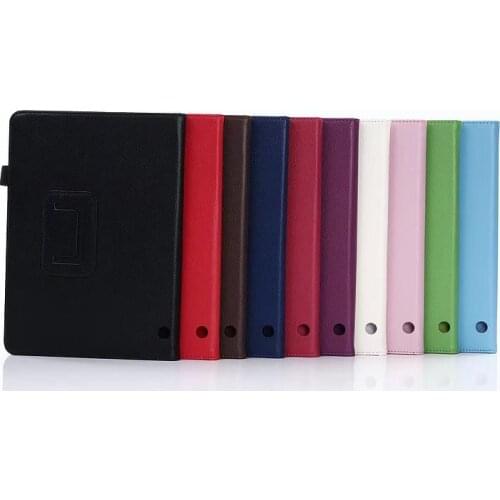 Ultra Slim Litchi 2-Folder Folio Stand Protector PU Leather Cover Case For Huawei MediaPad T3 10 AGS-W09 AGS-L09 AGS-L03 Tablet