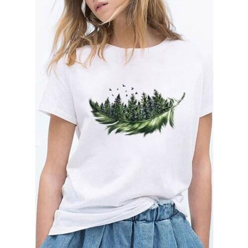 T-shirts For Female 2021 Harajuku Graphic t shirt Tops Women Clothing Fashion Tees Casual T-shirt Short Sleeve t-shirt femme