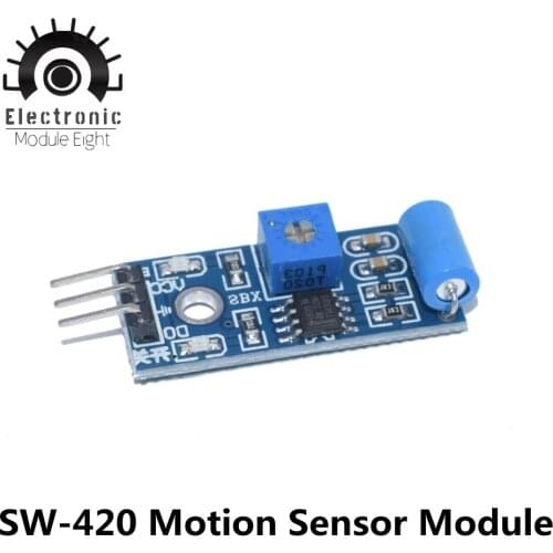 10pcs normally closed type vibration sensor module Alarm sensor module Vibration switch SW-420 for arduino