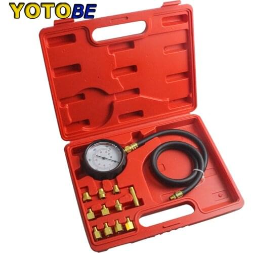 TU-11A AUTOMATIC PRESSURE WAVE BOX METER Engine Oil Pressure Tester Set