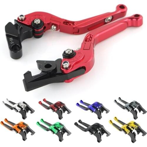 For Yamaha TDM 900 TDM900A BT1100 Bulldog MT-03 MT03 CNC Aluminum Adjustable Folding Extendable Brake Lever Clutch Levers