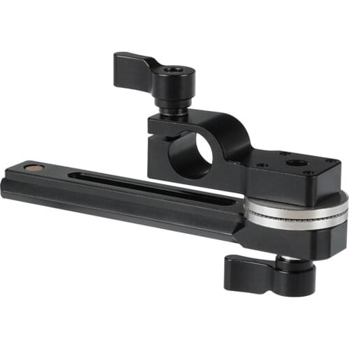 FEICHAO Rosette ARRI M6 Thread Adapter w/ 15mm Rod Clamp Mount Bracket for SLR DSLR Camera Cage Rig Rail Handgrip Quick Release