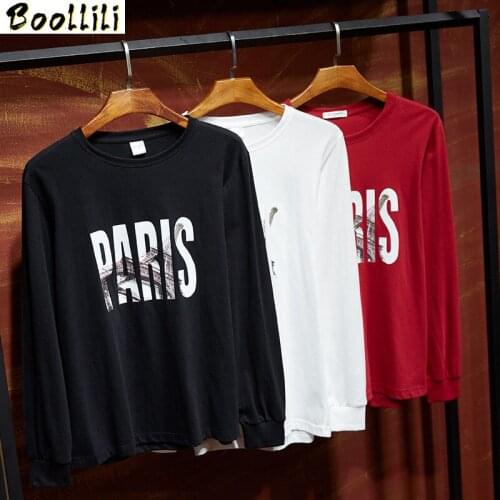 2020 Trend Men Tee Shirt Letter Print T-Shirt Casual Long Sleeve O-Neck Men Top Tees Big 8XL 10XL Size Loose Men Pullover Shirt