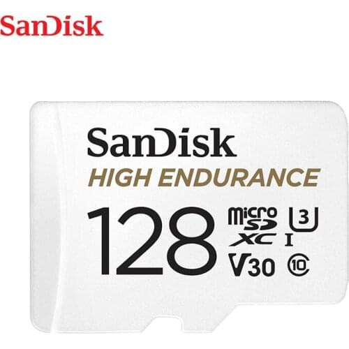 SanDisk microSD Card HIGH ENDURANCE 64GB 128GB Memory Card Up to 100M/s 32GB 256GB MicroSDXC VideoSpeed U3 V30 HD 4K
