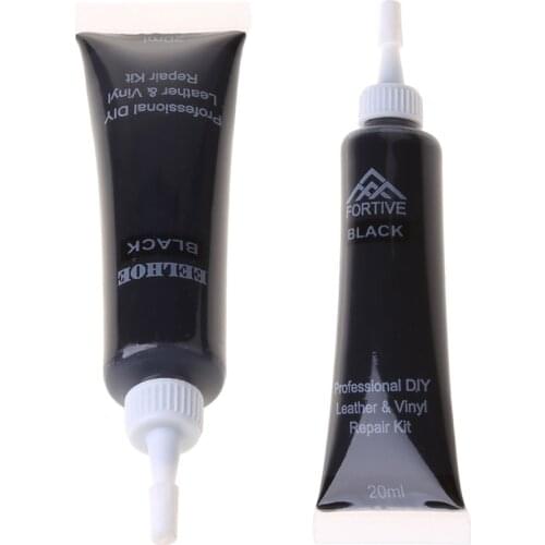 Leather and Vinyl Repair Kit - Furniture, Couch, Car Seats, Sofa, Jacket, Purse, Belt, Shoes, Genuine, Bonded, PU, Pleat