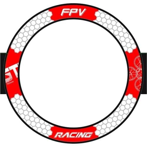 LDARC 765mm Foldable Circular Racing Gate Round FPV Drone Racer Obstacle Crossing Door Hanging Hurdle