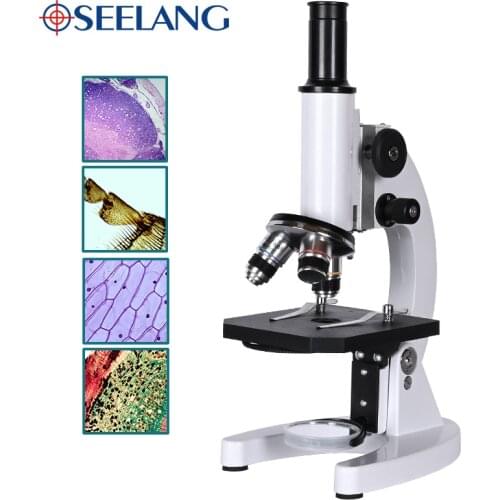 Zoom 640X HD Monocular Biological Microscope Science Experiment Student School education science laboratory Lab eyepiece 10x 16x