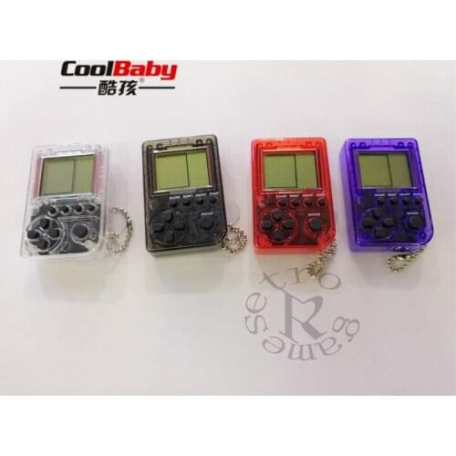 New Consoles Retro Mini 3D Puzzle Kids Russian Box Game Console Portable LCD Players Educational Electronic Toys Random Color