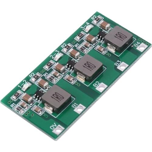 New 4S 1300MA Active Equalizer Balancer 18650 Lithium Lifepo4 Battery Protection Board BMS Board Energy Transfer Board