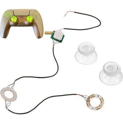 Analog Thumb Sticks Joystick Caps LED Light DIY For PS5/PS4 Controller Thumb Sticks Joystick Cap