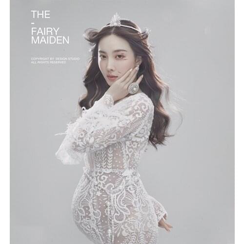 Maternity dresses for photo shoot tulle maternity dress 2021 pregnant dresses for photography