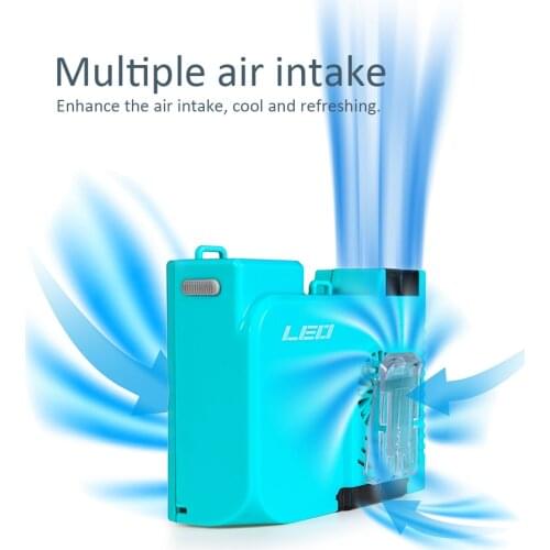 Portable Personal Hanging Waist Fan with Recharge Battery Ultra Quiet Wearable Electric Fan Outdoor Working Fishing Fans