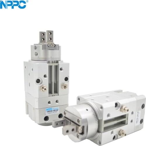 MHRQ series rotary air gripper, NPPC brand, rotary angle 90°, MRHQ-16D-90