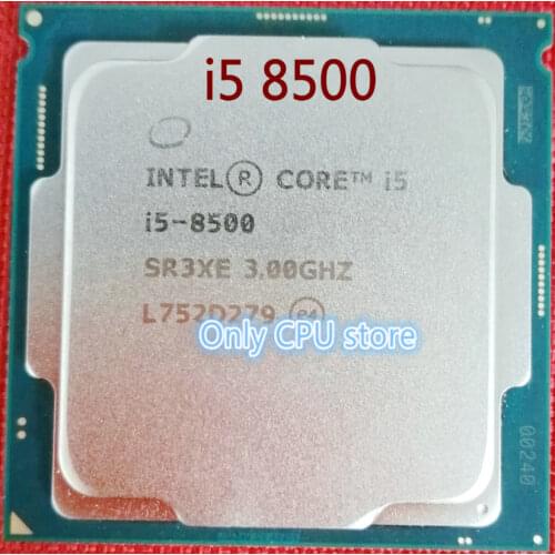 Intel PC computer Core i5 8 series Processor I5 8500 I5-8500 CPU LGA 1151-land FC-LGA 14 nanometers Six Core