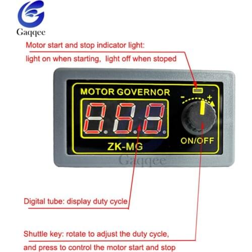 DC 5V-30V 5A 150W PWM DC Motor Speed Controller governor with led display Fan Speed Control Switch Regulator 5V 12V 24V