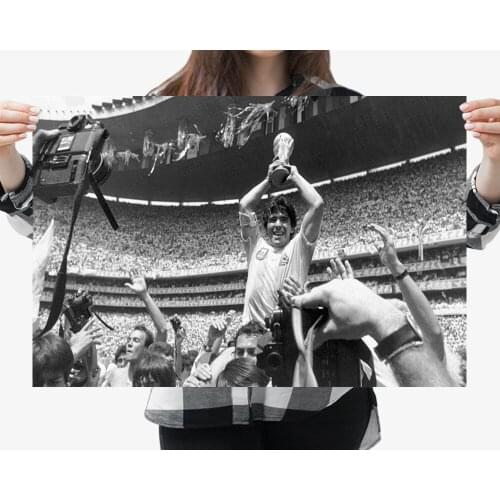 Silk Poster Home Decoration Legend Diego Armando Maradona Football Super Star Great (3) Wall Art Christmas Gift