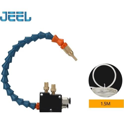 CNC Coolant Mist Cooling System Lathe Milling Drill Tool Lubrication Spray Unit Engraving Machine for 8mm Pipe