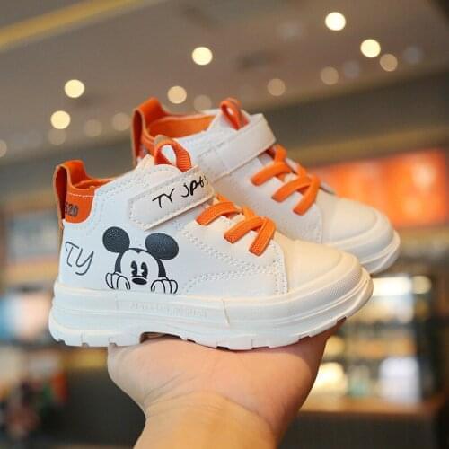 Disney Boys cartoon Shoes Mickey mouse breathable Casual Shoes non-slip soft sports sneakers girls gift Womens sneakers A88