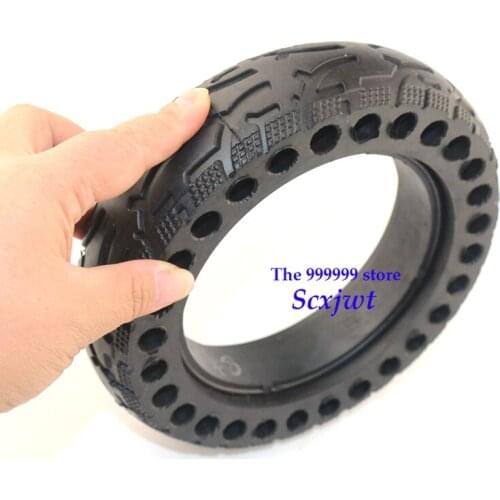 2019 lightning Shipping Wear-resisting solid vacuum tire fit Shock Absorber Anti-slip Durable Rubber for Electric scooter