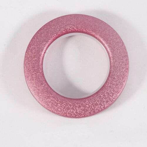 82pcs/lot Roman Ring Curtain Accessories Punch Roman Circle Buckle All-Match Lots of Colors Plastic Rings Eyelets for Curtains
