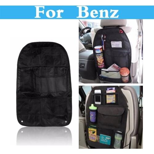 Car Organizer Back Seat Multi Pocket Storage Auto Storage Bag For Benz A Amg B E C S Glass Cla Gla Cls Gle Glc C63s A45