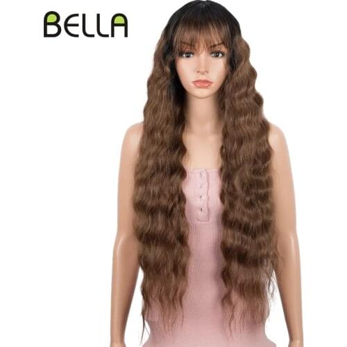 Bella Black Wigs