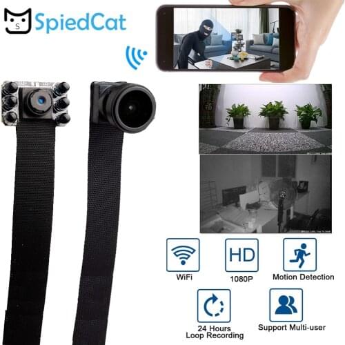 Wireless WiFi IP P2P Network Webcam HD 1080P mini Wide Lens Video Micro motion DIY Camera Remote Recorder TF SD Hisilicon Cam