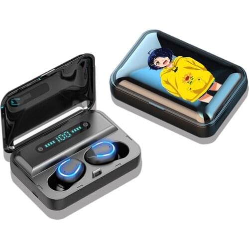 Anime WONDER EGG PRIORITY Bluetooth earphones Ohto Ai cosplay headphone For Android Wireless Earbuds 5.0 Charging box HD Props