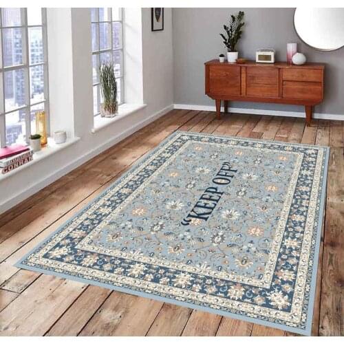 KEEP OFF 93 Classic Patterned Carpet , Fan Carpet Non Slip Floor Carpet,Teens Carpet,Area Rug