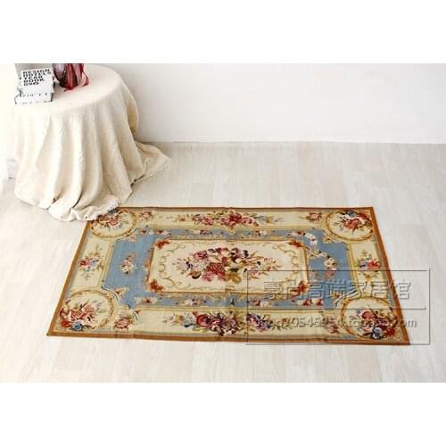 Dynasty Suddenly Manor Collection Product Hand Embroidery Woolwork Carpet Tapestry Full Wool Hanging Bedside Blanket Blanket