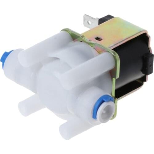 Electric Solenoid Valve For Water Purifier Refrigerator Normally Closed DC 12V