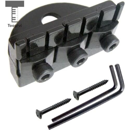 Tooyful 42.5mm Guitar Locking Nut String Lock Headless Screw Wrench for Headless Electric Guitar Bridge Parts Accessory DIY