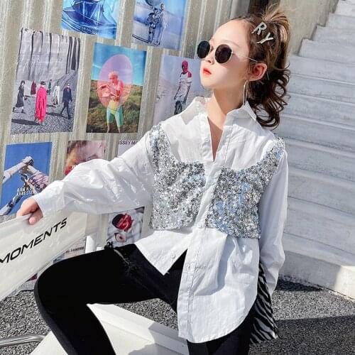 JJGRY White Blouses For Girls