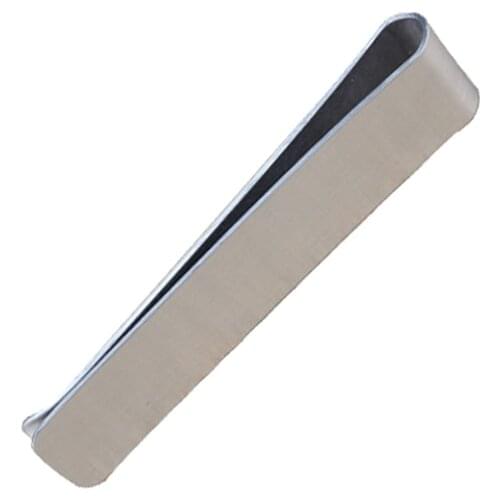 Fashion Solid Mens Thin Bifold Money Clip Leather Wallet With A Metal Clamp Female ID Credit Card Purse Cash Holder Dropshippin