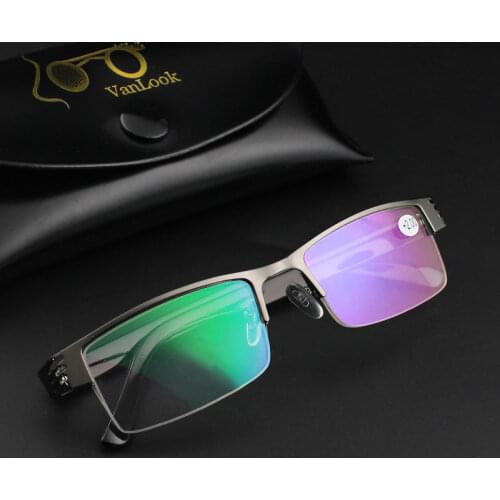 Stainless Reading Glasses Anti Blue Ray Computer Lenses Women Men Spectacles Gafas de Lectura 1.00 1.50 2.00 2.50 3.00 3.50 4.00
