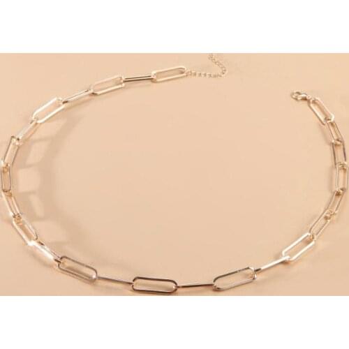 Korean Version Of The Necklace 2020 Fashion New Girl Necklace Simple And Versatile Temperament Short Shiny Necklace Serpiente