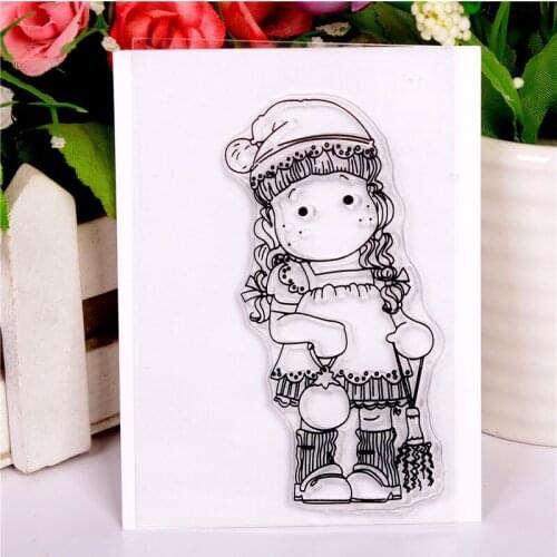 Yulan Transparent Clear Stamps Silicone Seals for DIY scrapbooking photo album Card Making