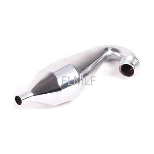 Resonant Exhaust Tube Body for 1/5 HPI ROVAN ROFUN KM BAJA 5B 5t 5sc Truck Parts
