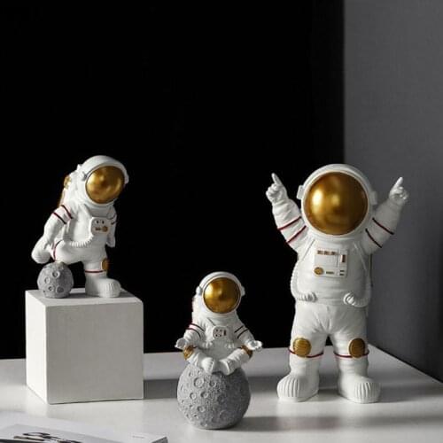 Space Astronaut Ornaments Boy Birthday Party Decorations Kids Cake Decorations Dessert Table Decor Home DIY Party Decor Tools