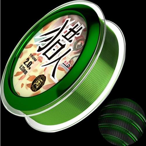 WALK FISH 1PCS 100M Nylon Fish Line Strong Invisible Monofilament Fish Line Japanese Main Line Abrasion Resistance Fishing Line