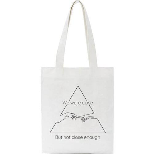 Oil Painting Womens Bag Ladies Shopper Totebag Canvas Shopping Bags Handbags 2021 Printed Store Tote Reusable Shoulder Bag